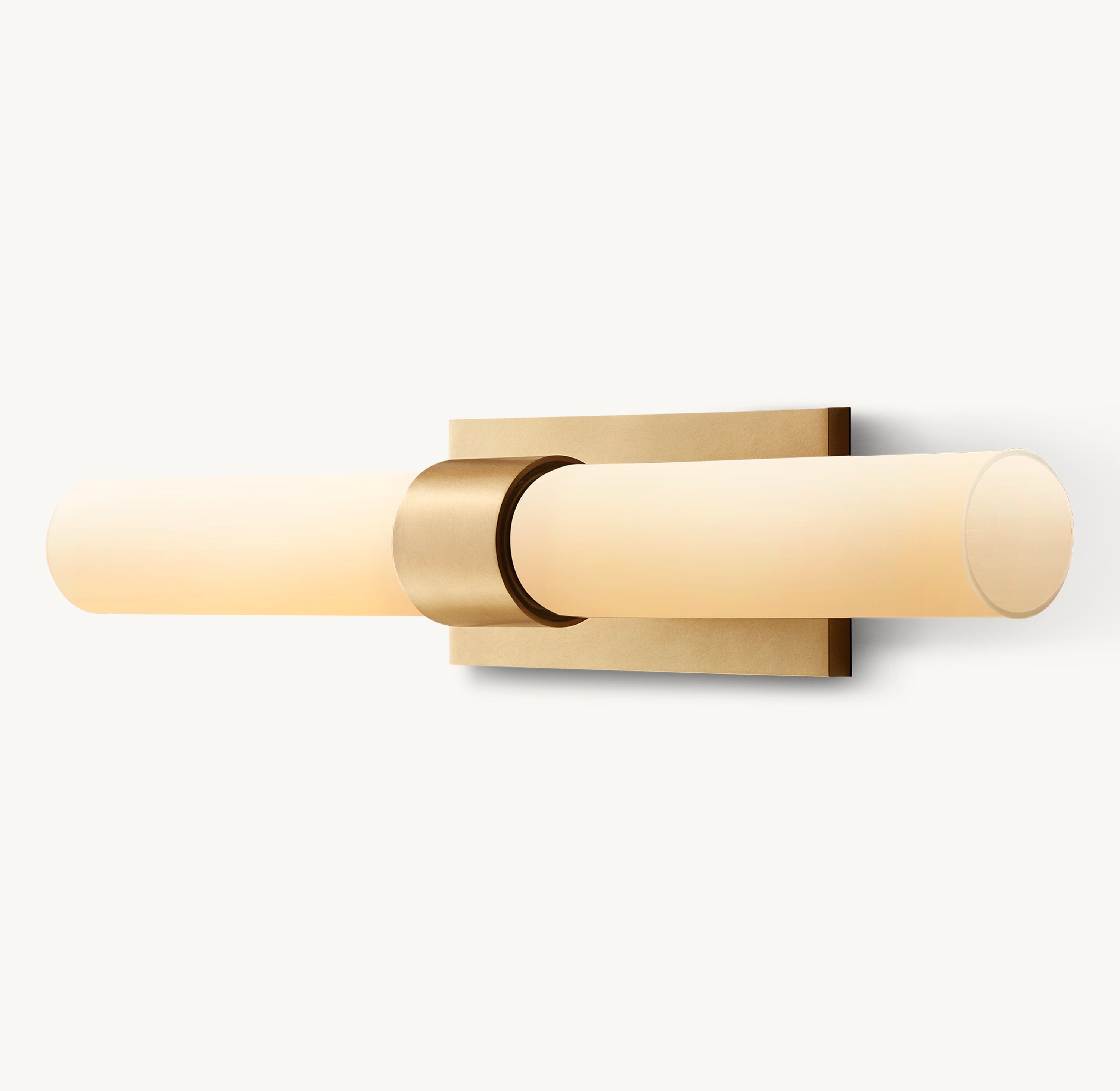 Ravelle Milk Glass Linear Sconce - Zonesus
