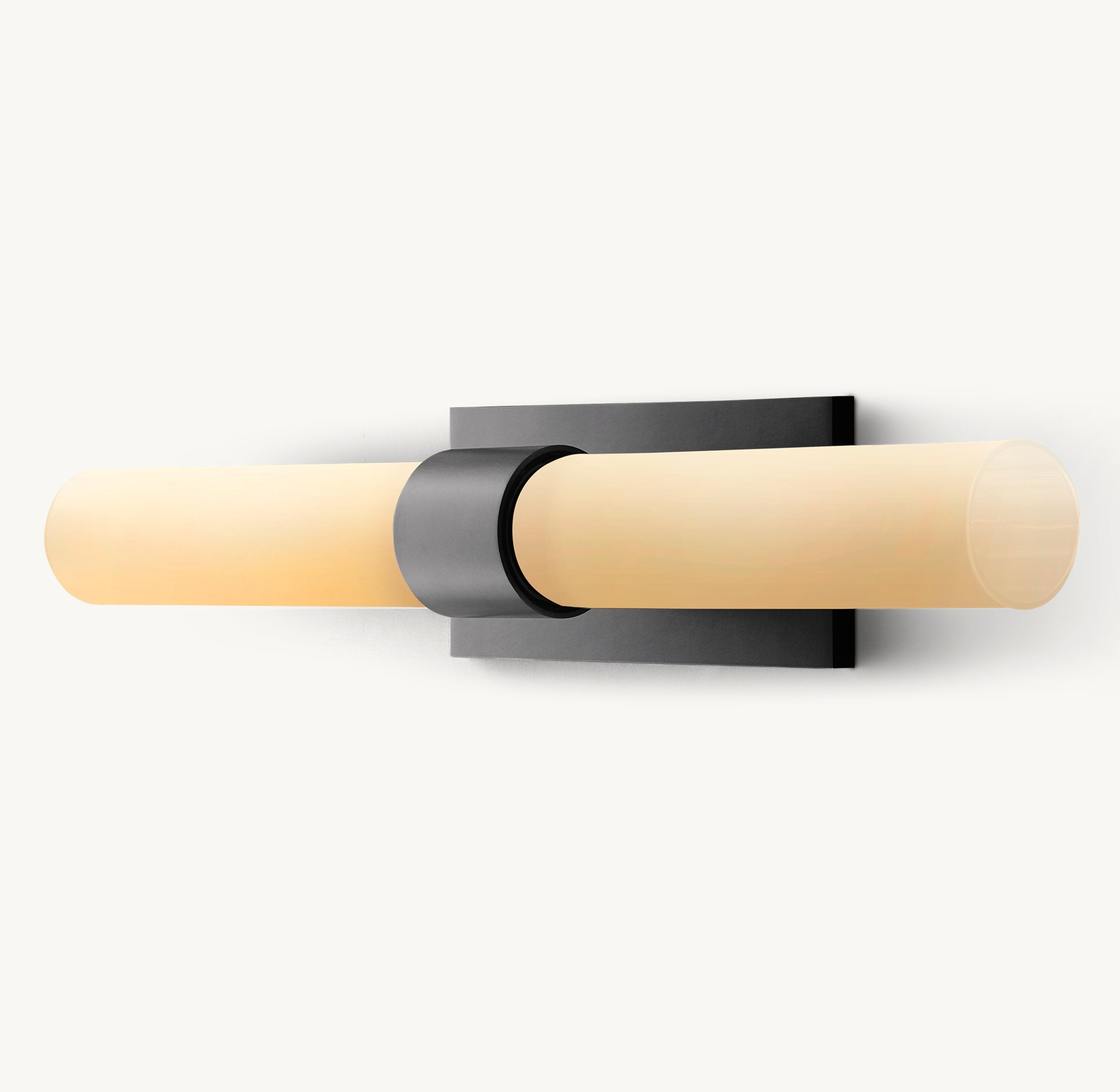 Ravelle Milk Glass Linear Sconce - Zonesus