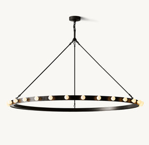 Vitoria Round Chandelier 60" - Zonesus