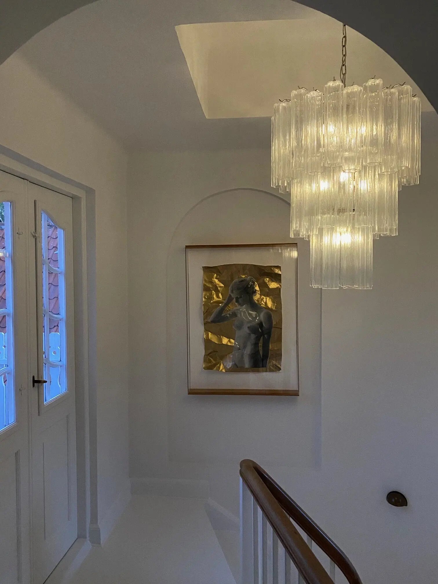 Murano Chandelier – 48 tubes – Transparent - Zonesus