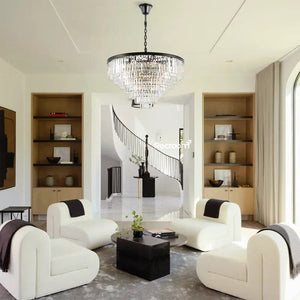 Odean Round Chandelier 20" 32" 44" Tiers - Zonesus