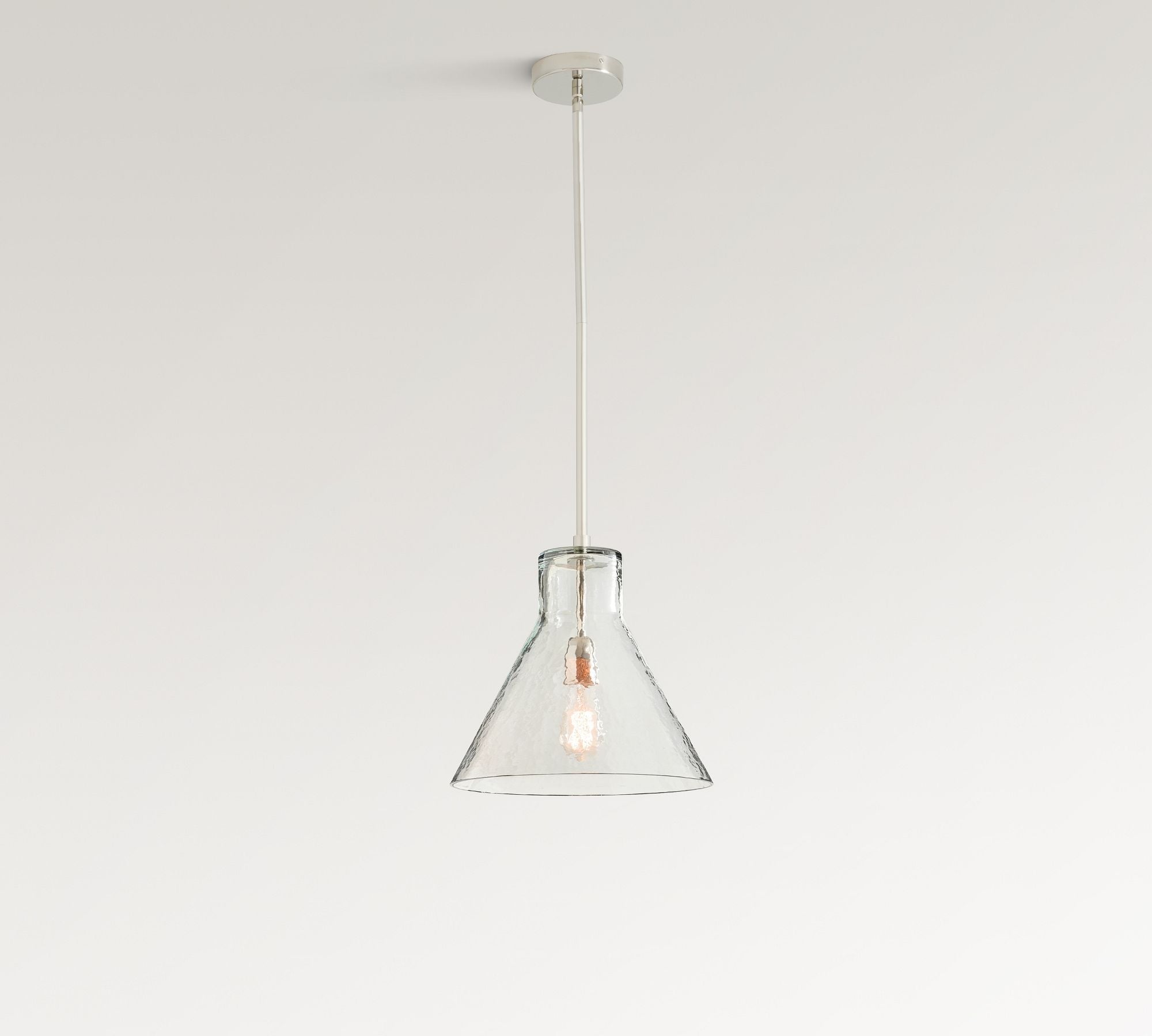 Bridget Recycled Glass Flared Pendant (13"-18") - Zonesus