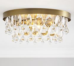 Clarissa Modern Flush Mount (15") - Zonesus