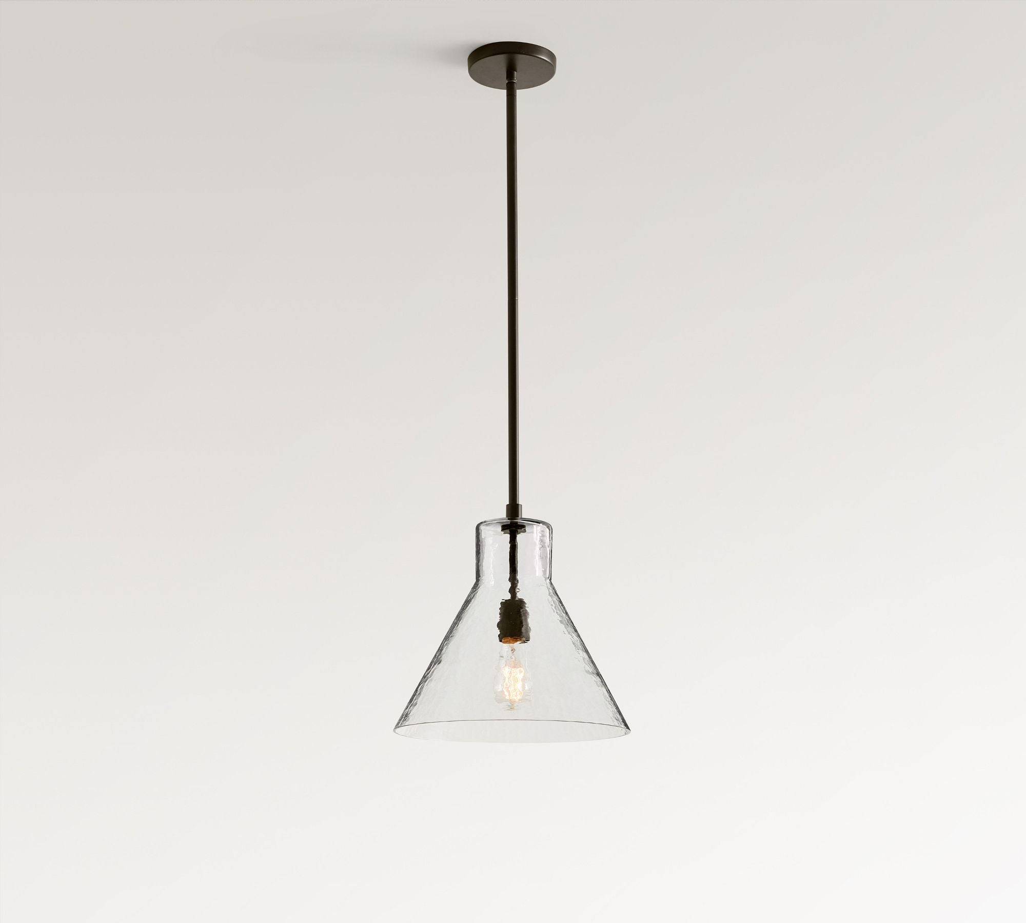 Bridget Recycled Glass Flared Pendant (13"-18") - Zonesus