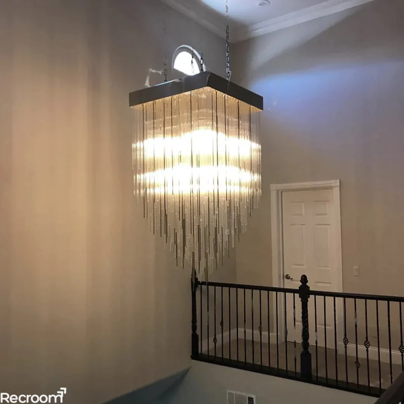Casa Square Chandelier 21" 30" - Zonesus