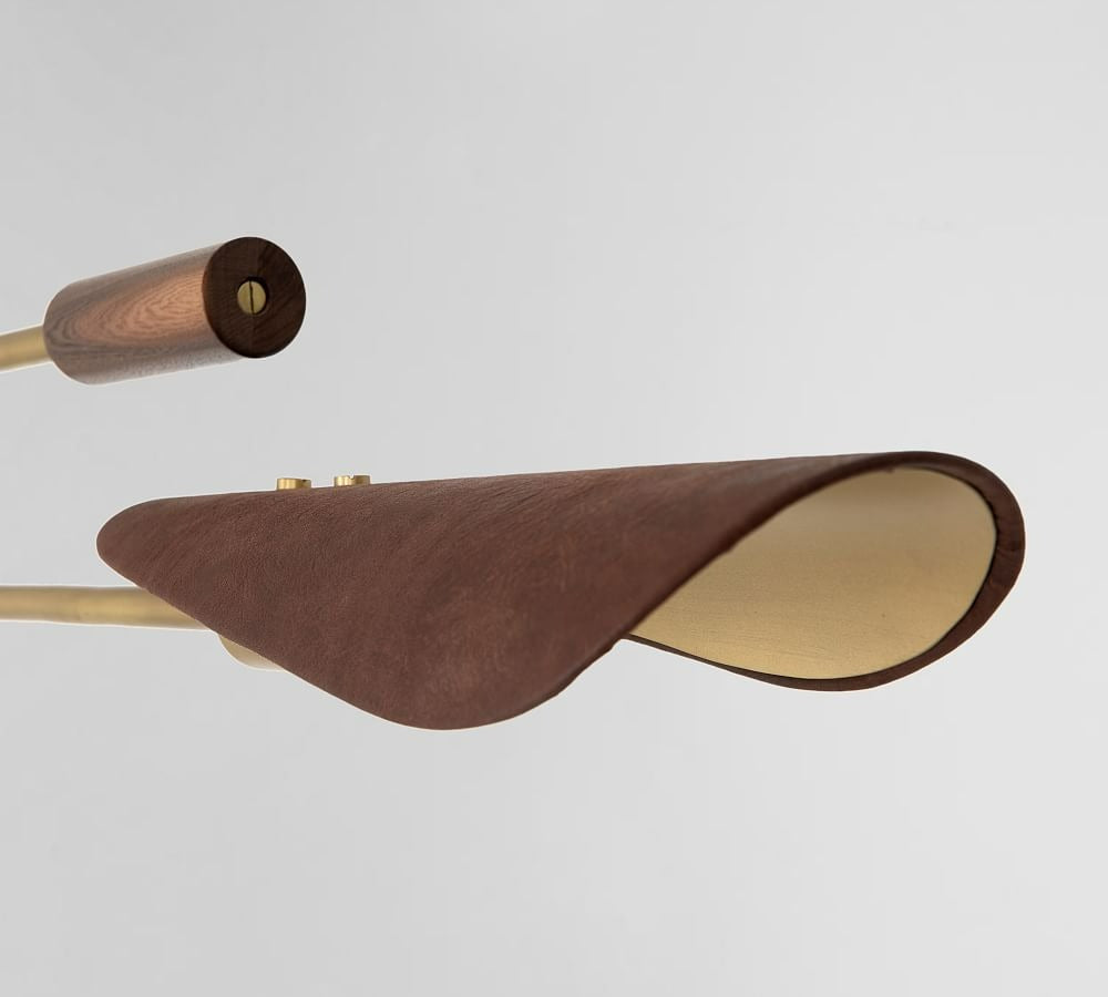 Canlish Leather Chandelier 53" - Zonesus