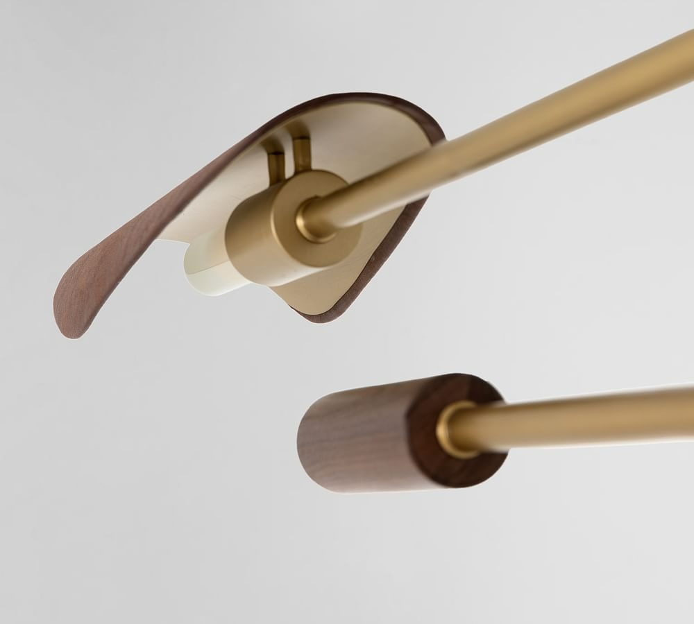 Canlish Leather Chandelier 53" - Zonesus