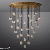 Pearli Round Chandelier 60" - Zonesus