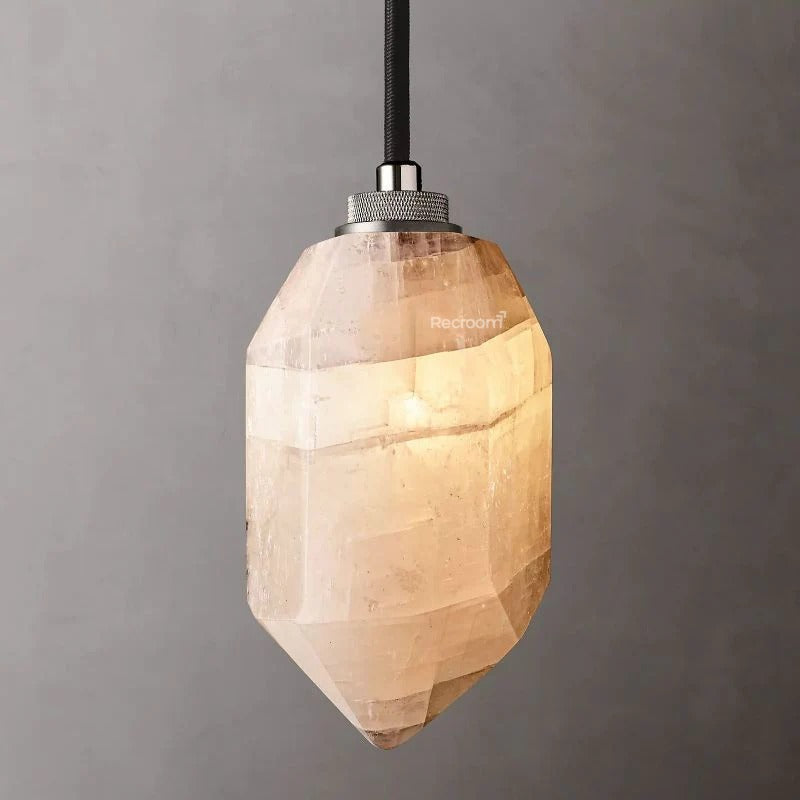 Harllow Calcite Pendant 4" - Zonesus