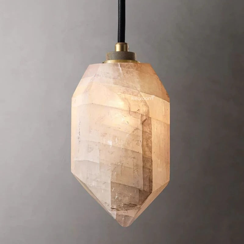 Harllow Calcite Pendant 4" - Zonesus