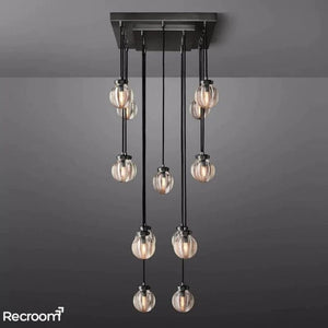 Pearli Rectangular Chandelier 36" - Zonesus