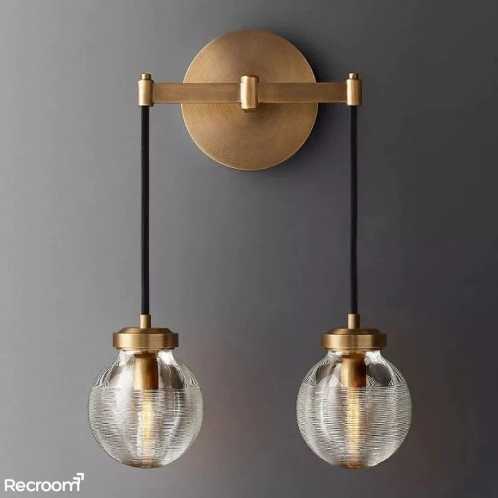 Pearli Double Wall Sconce - Zonesus