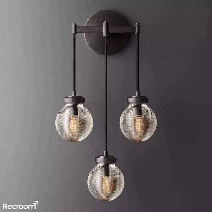 Pearli Triple Wall Sconce 15" - Zonesus