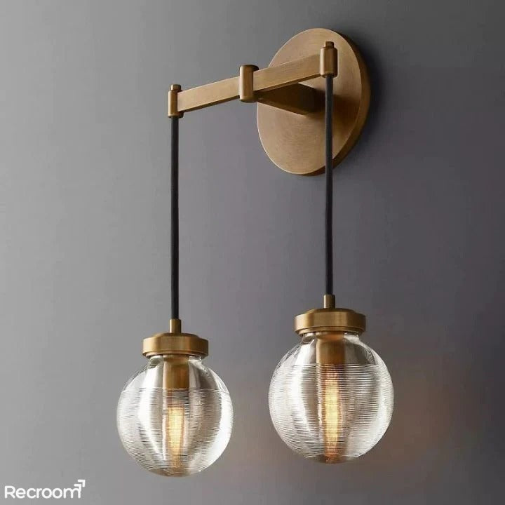 Pearli Double Wall Sconce - Zonesus