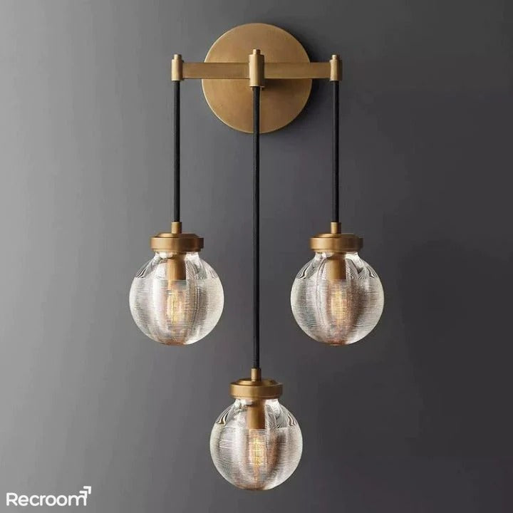 Pearli Triple Wall Sconce 15" - Zonesus