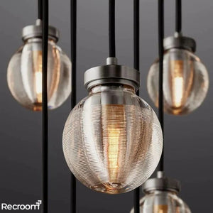 Pearli Round Chandelier 60" - Zonesus