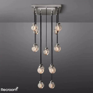 Pearli Rectangular Chandelier 36" - Zonesus