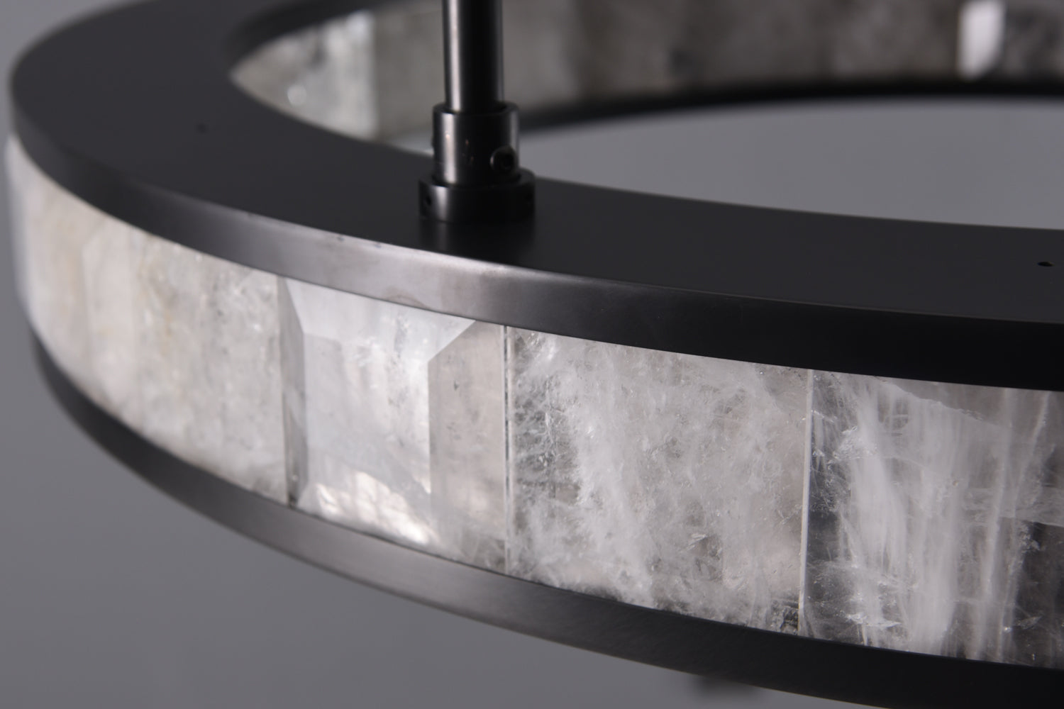 Rolantis -O Rock Crystal Pendant Bronze - Zonesus