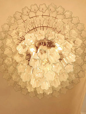 Murano Chandelier – 78 tubes – Transparent - Zonesus