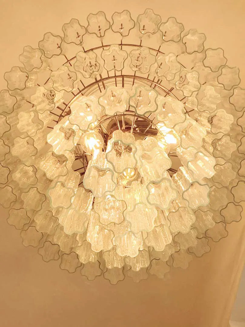 Murano Chandelier – 78 tubes – Transparent - Zonesus