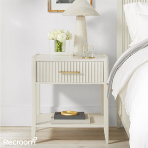Luis 1-Drawer Nightstand - Zonesus