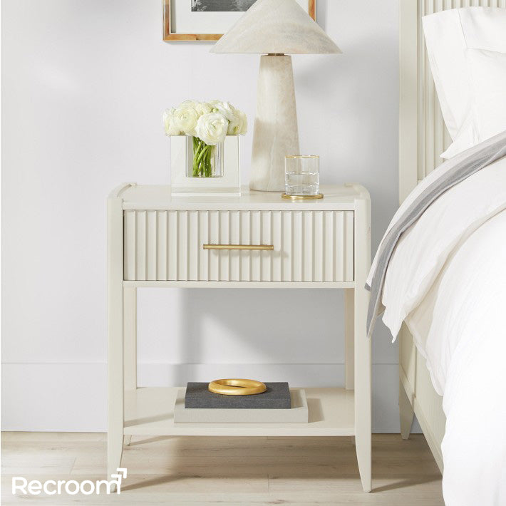 Luis 1-Drawer Nightstand - Zonesus