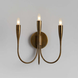 Curve Candelabra Wall Sconce - Zonesus
