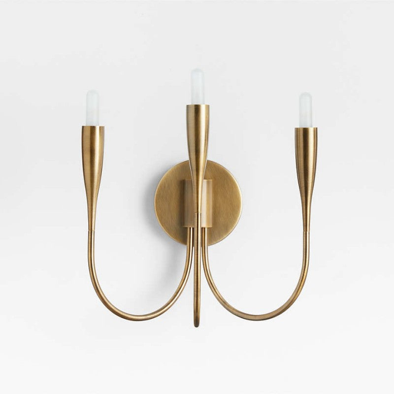 Curve Candelabra Wall Sconce - Zonesus