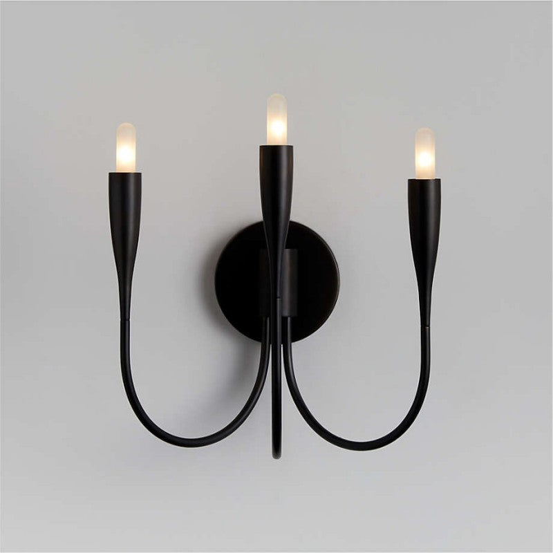 Curve Candelabra Wall Sconce - Zonesus