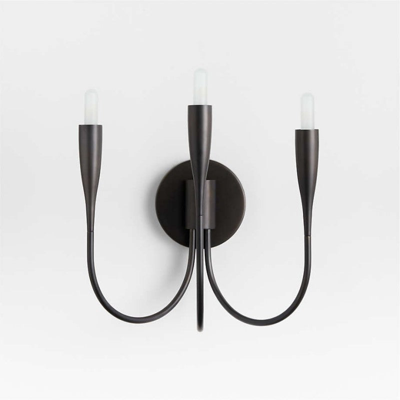 Curve Candelabra Wall Sconce - Zonesus