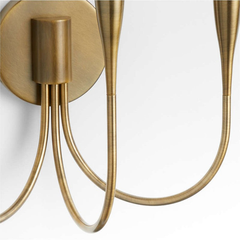 Curve Candelabra Wall Sconce - Zonesus
