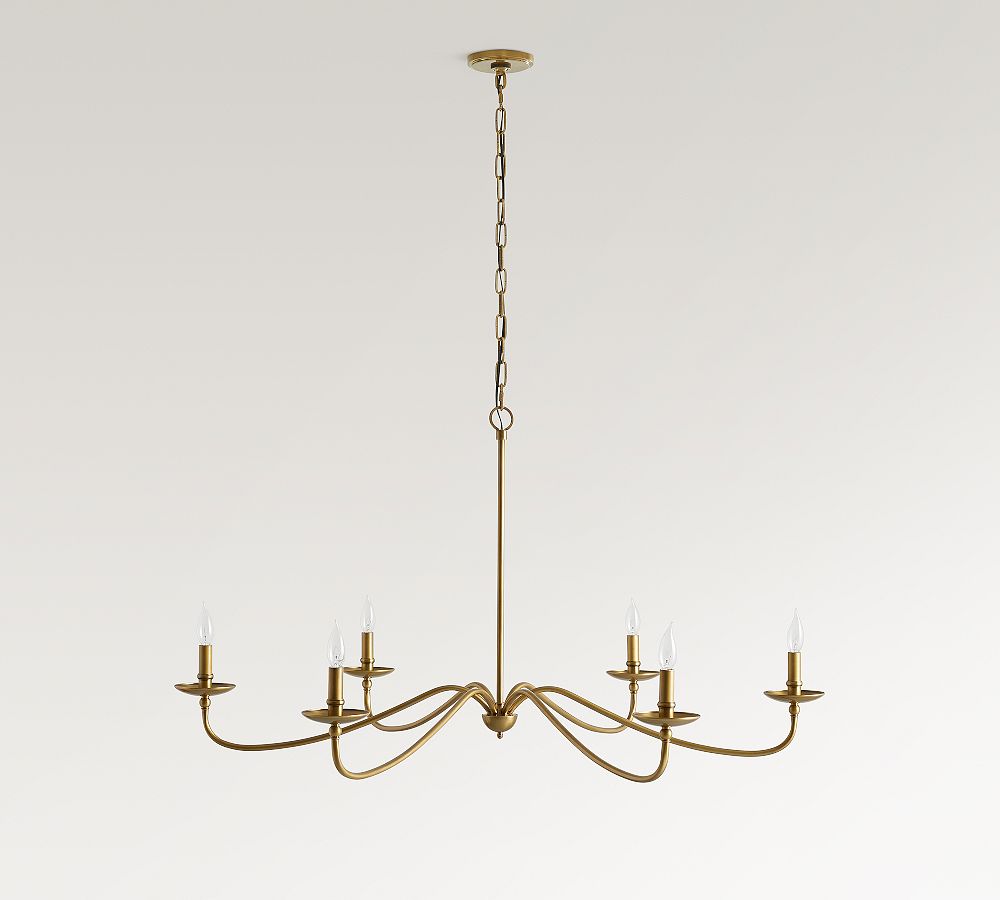 Lucca Iron Chandelier (38"-50") - Zonesus