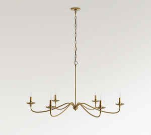 Lucca Iron Chandelier (38"-50") - Zonesus