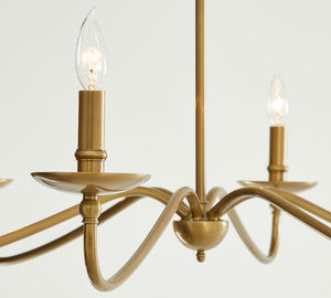 Lucca Iron Round 2-Tier Chandelier (48") - Zonesus