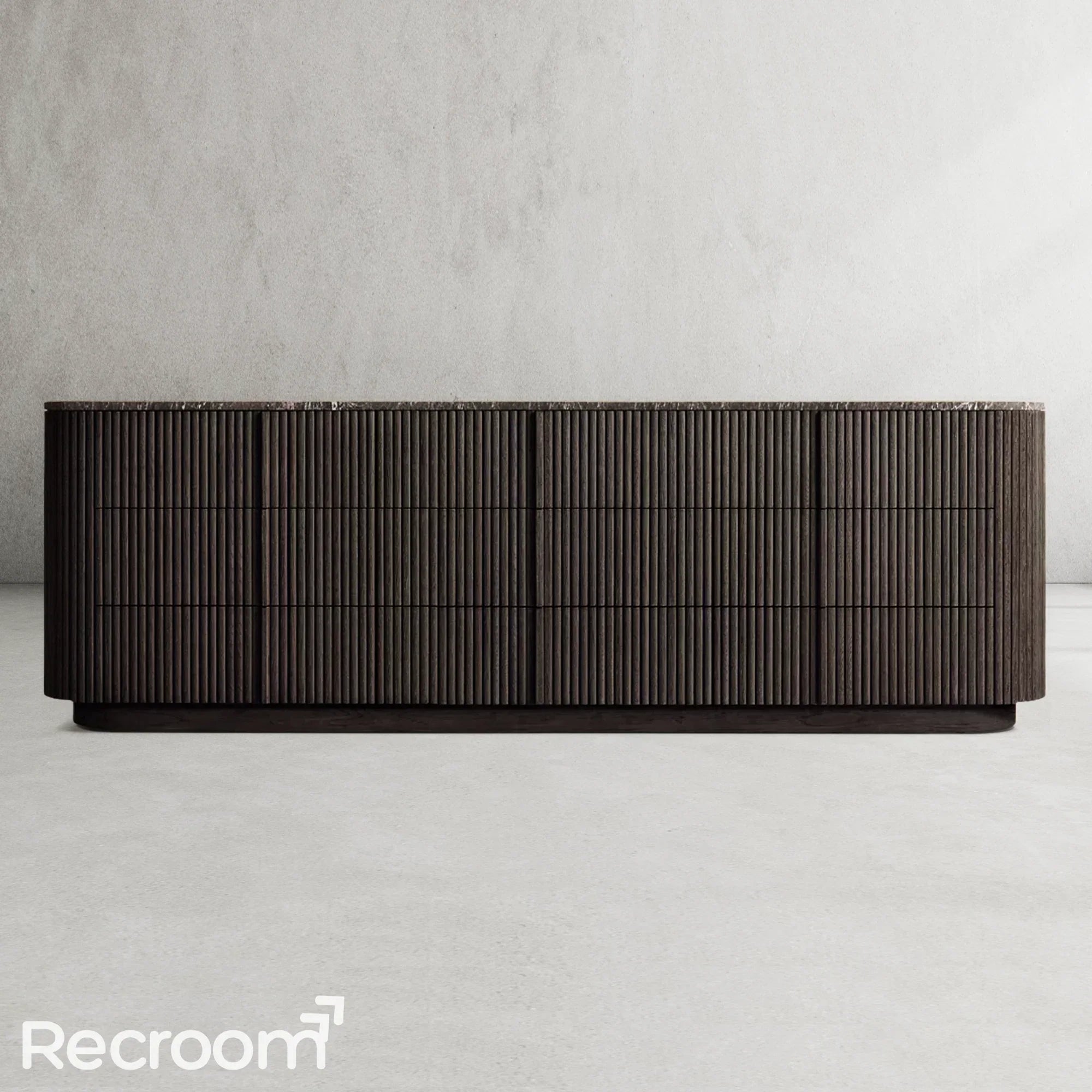 Muelholland Modern Stone 9-Drawer Dresser - Zonesus