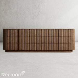 Muelholland Modern Stone 9-Drawer Dresser - Zonesus