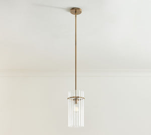 Mallory Crystal Pendant 6.5" - Zonesus