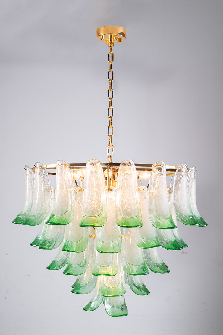 Murano Mid Century Petal Chandelier - Zonesus