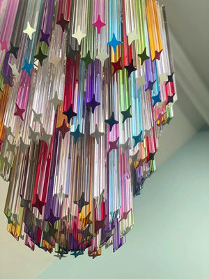 Murano Chandelier – 184 prisms – Multi - Zonesus