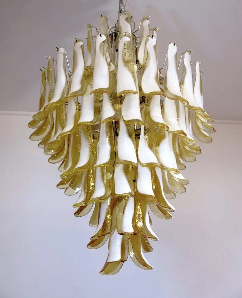 Murano Chandelier – 85 petals – Caramel - Zonesus