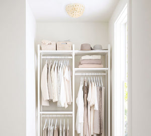 Nicolette Glass Floral Round Flush Mount (15") - Zonesus