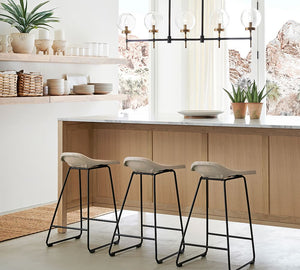 Camryn Glass Globe Linear Chandelier (49"-72") - Zonesus