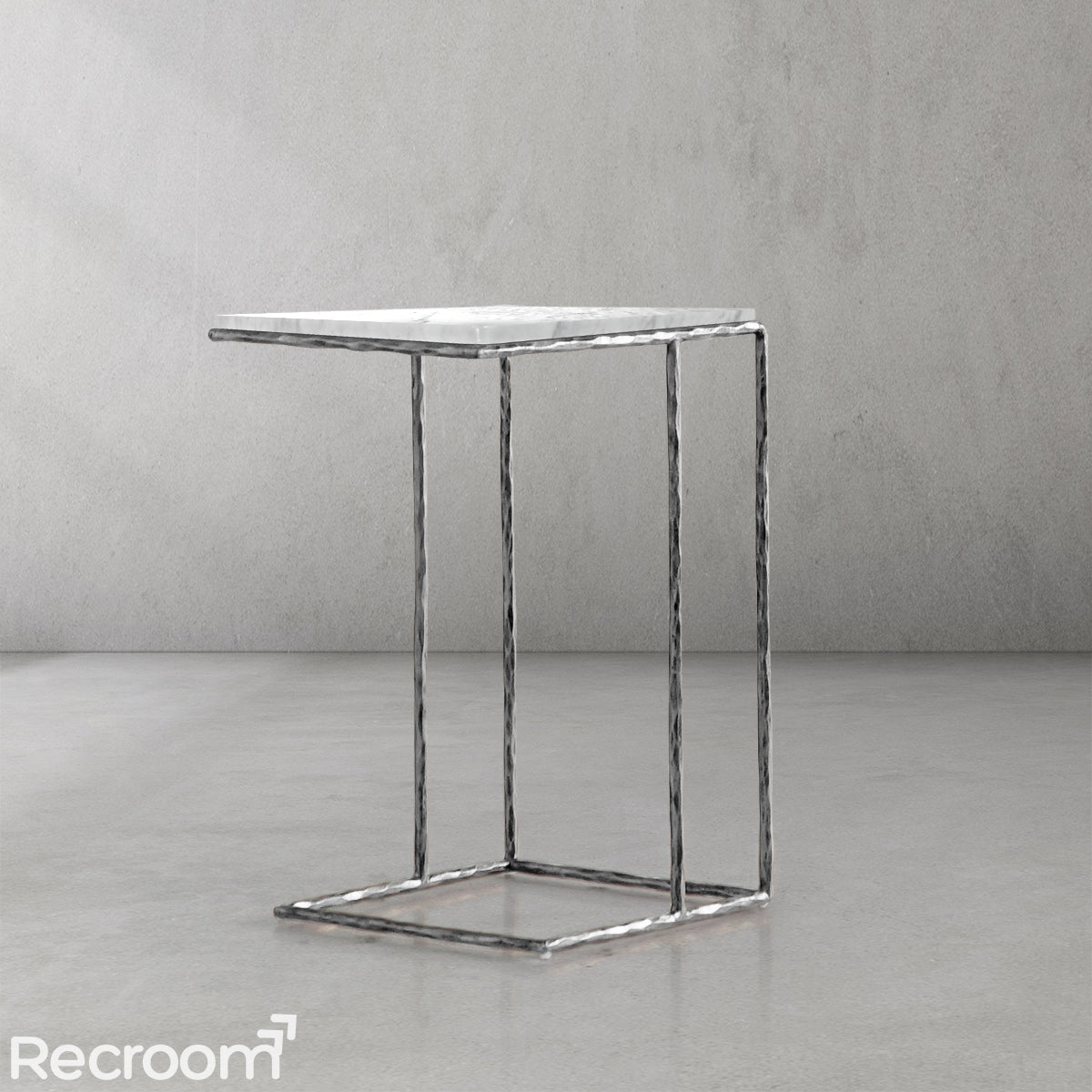 Thaddeo C-Shaped Side Table - Zonesus