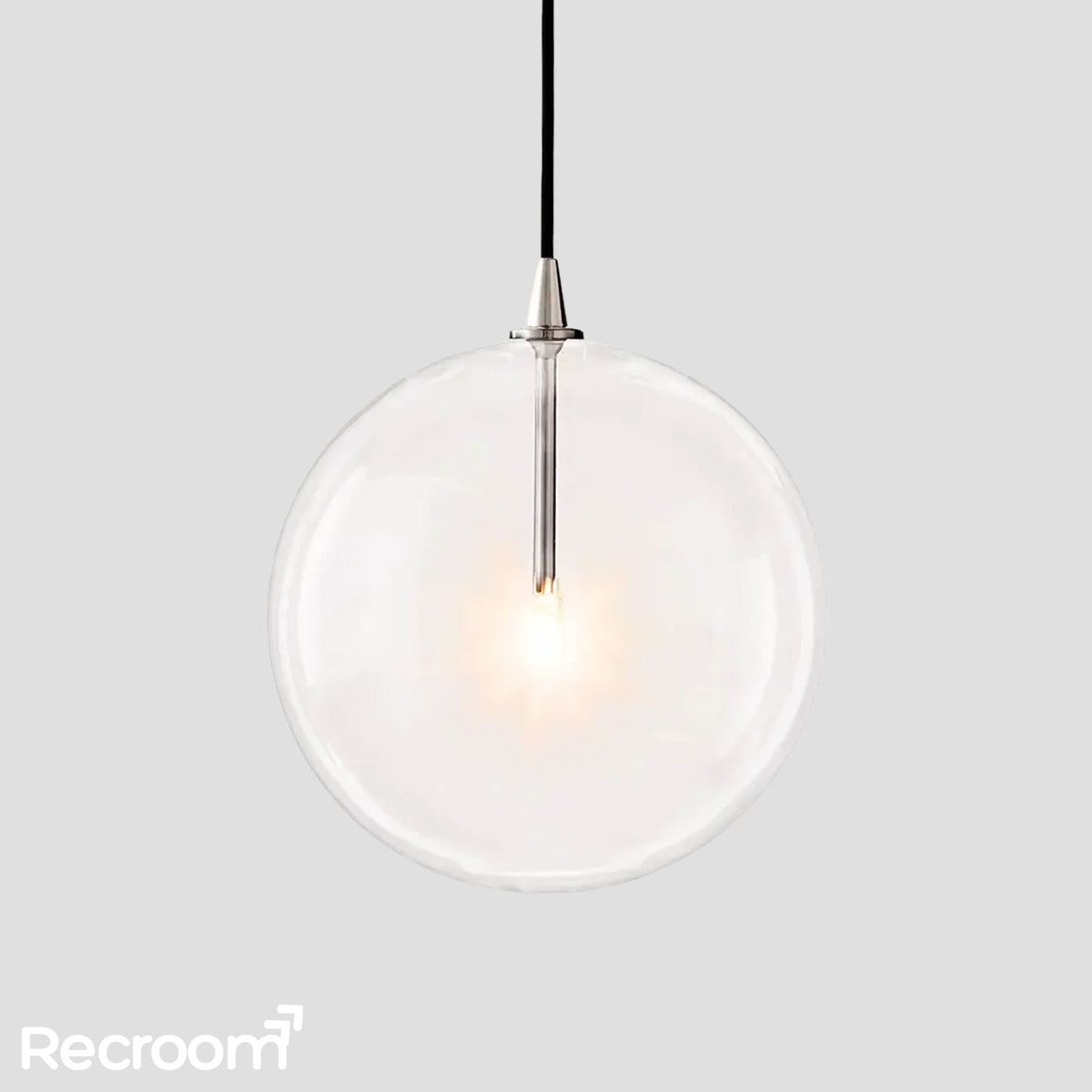 Glass Global Pendant Light 6" 10" 14" - Zonesus