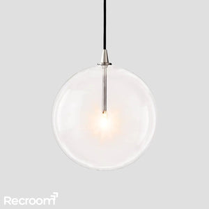 Glass Global Pendant Light 6" 10" 14" - Zonesus