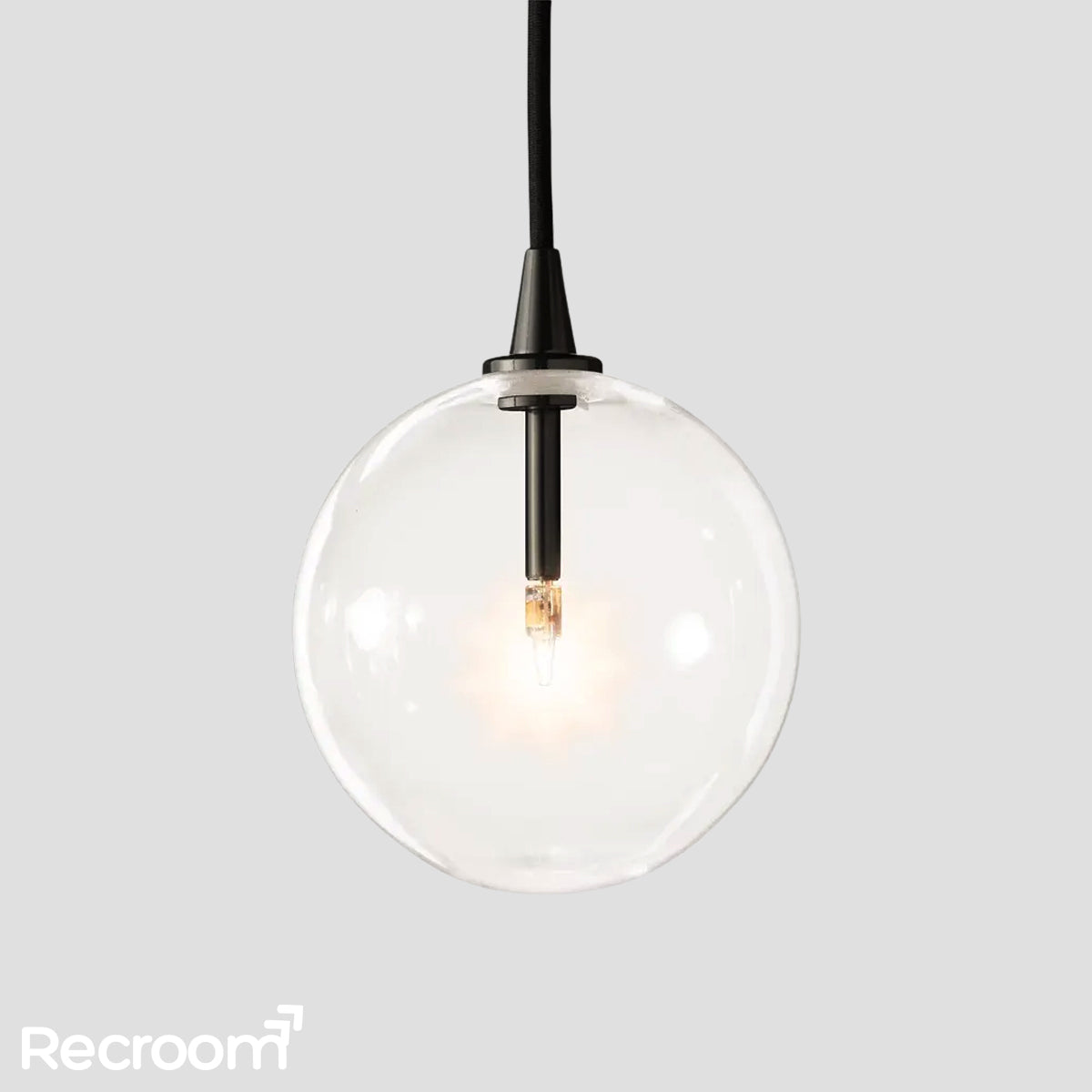 Glass Global Pendant Light 6" 10" 14" - Zonesus