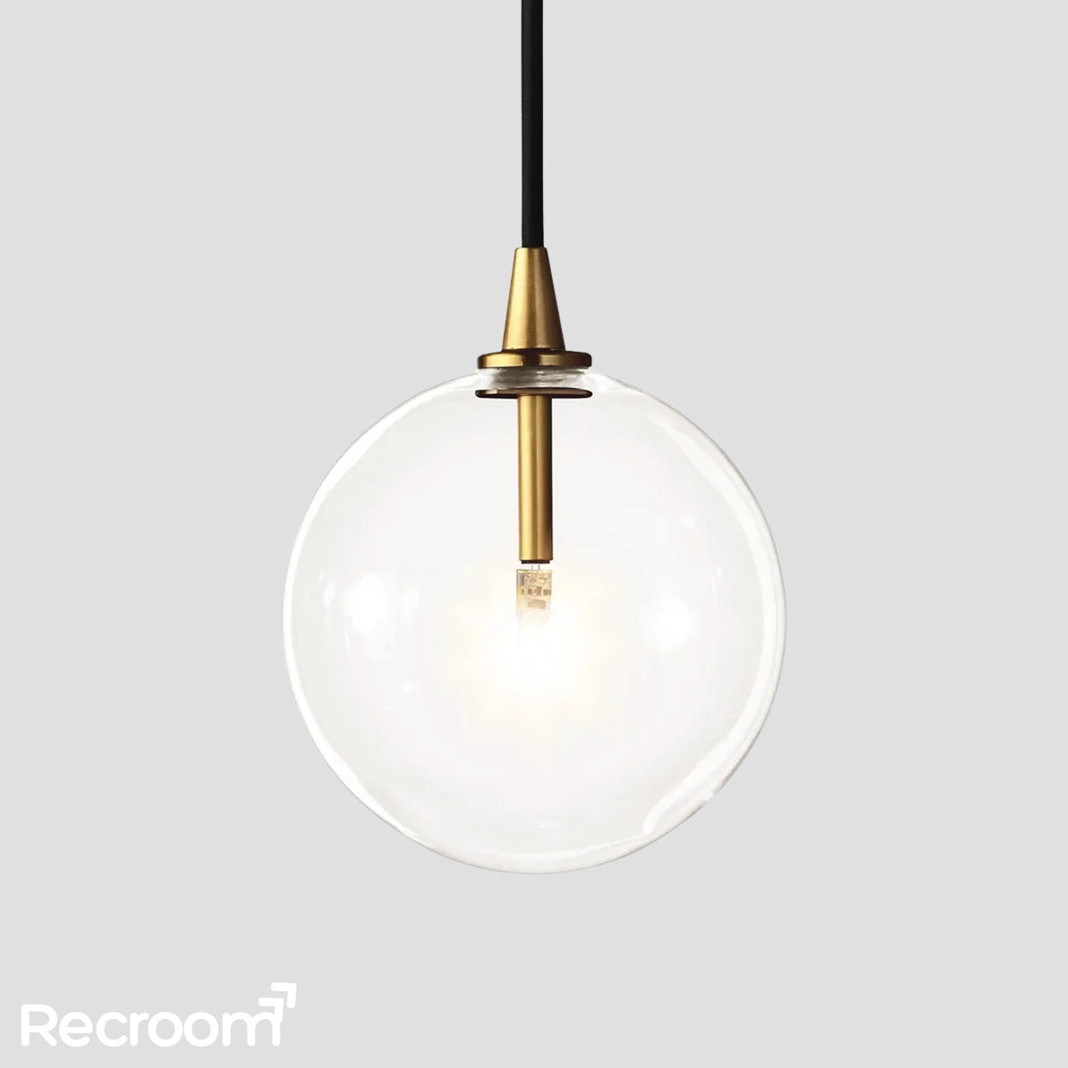 Glass Global Pendant Light 6" 10" 14" - Zonesus