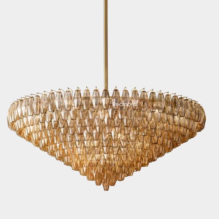 Chia Round Tired Chandelier 62" - Zonesus