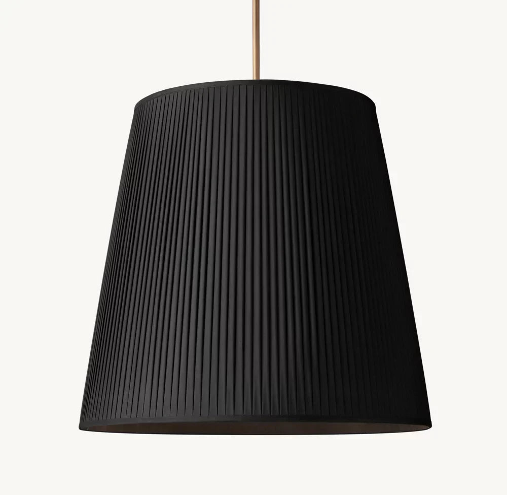 Reed Pleated Barrel Pendant - Zonesus