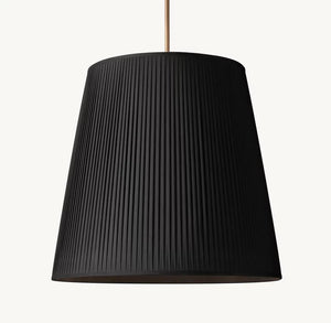 Reed Pleated Barrel Pendant - Zonesus